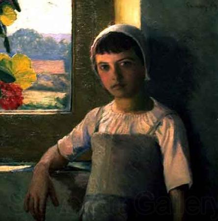 Lilla Cabot Perry La Petite AngEle, Norge oil painting art